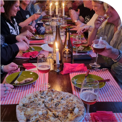 Italiaans bierdiner bij Giardino d'Italia in Tilburg