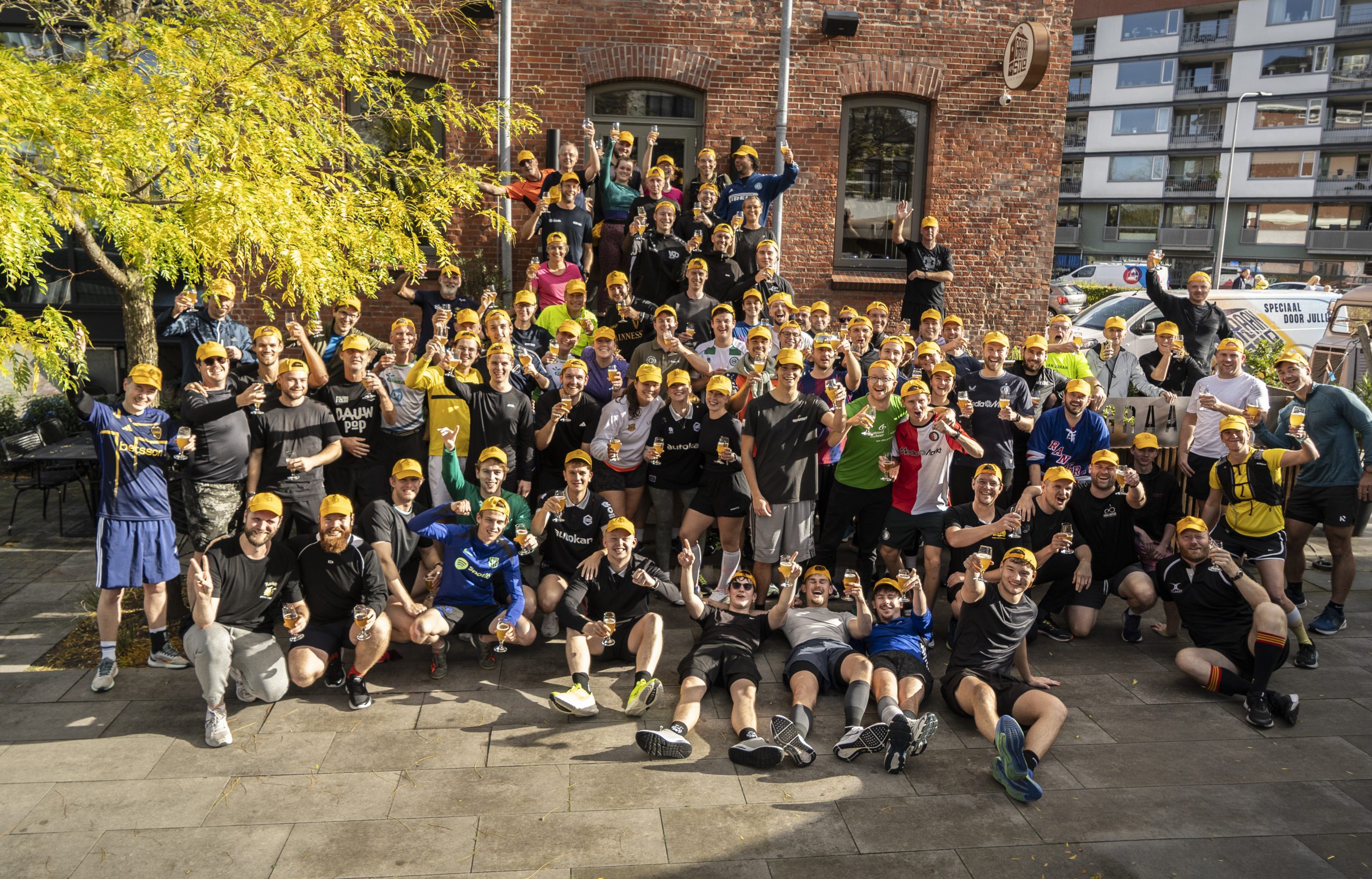 Bierrun groningen bij Graansilo