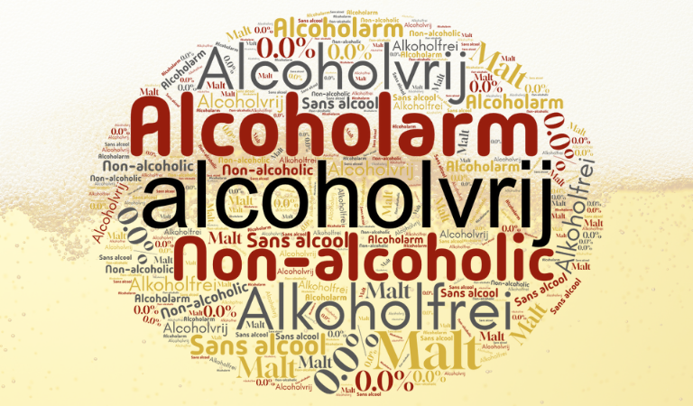 Wordclour alcoholvrij en synoniemen