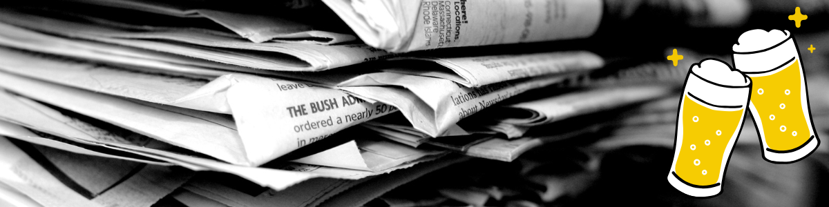 Bierbattle en bierrun in de media