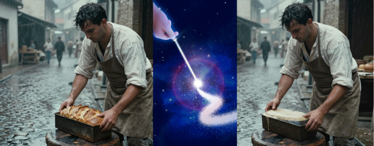 Brood verandert in bier