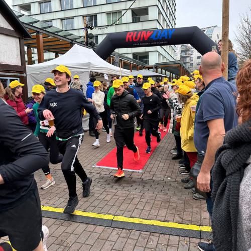 Bierrun en -walk voor Serious Request