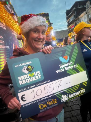 Bierrun en -walk voor Serious Request