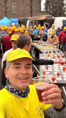 Bierrun en -walk voor Serious Request